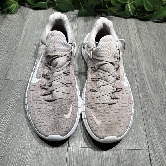 Nike Free Run Nature Women’s Running Shoes Sz 9 Pink White Sneakers - Picture 2 of 10